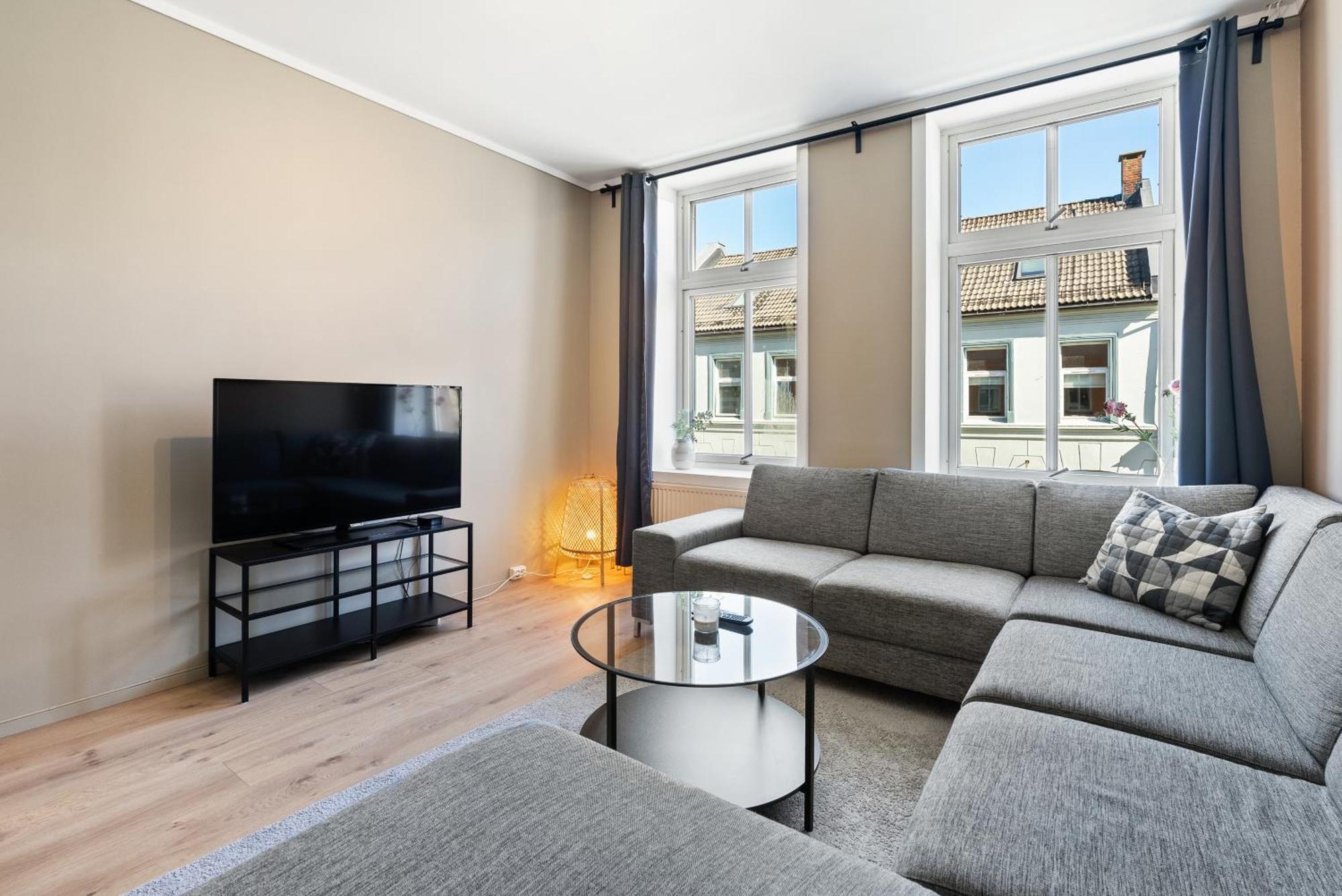Ny Sentral Og Moderne Leilighet Kristiansand Dış mekan fotoğraf